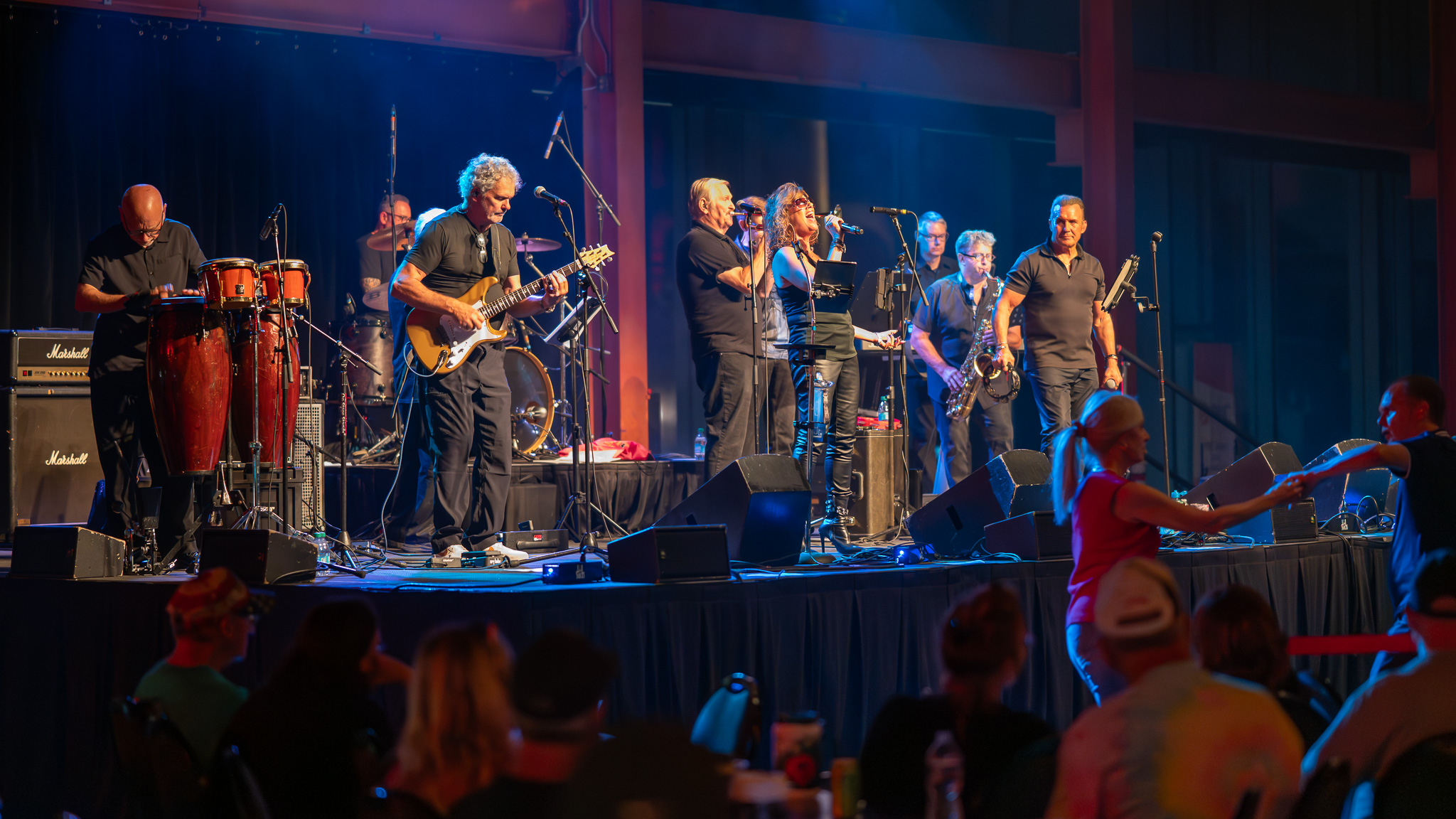 Flirtin With the Mob entertains at Steel Stacks